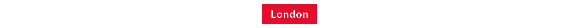 The word London in a red block