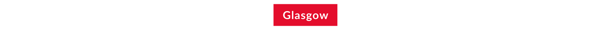 The word Glasgow in a red block