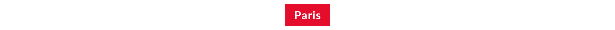 The word Paris in a red block